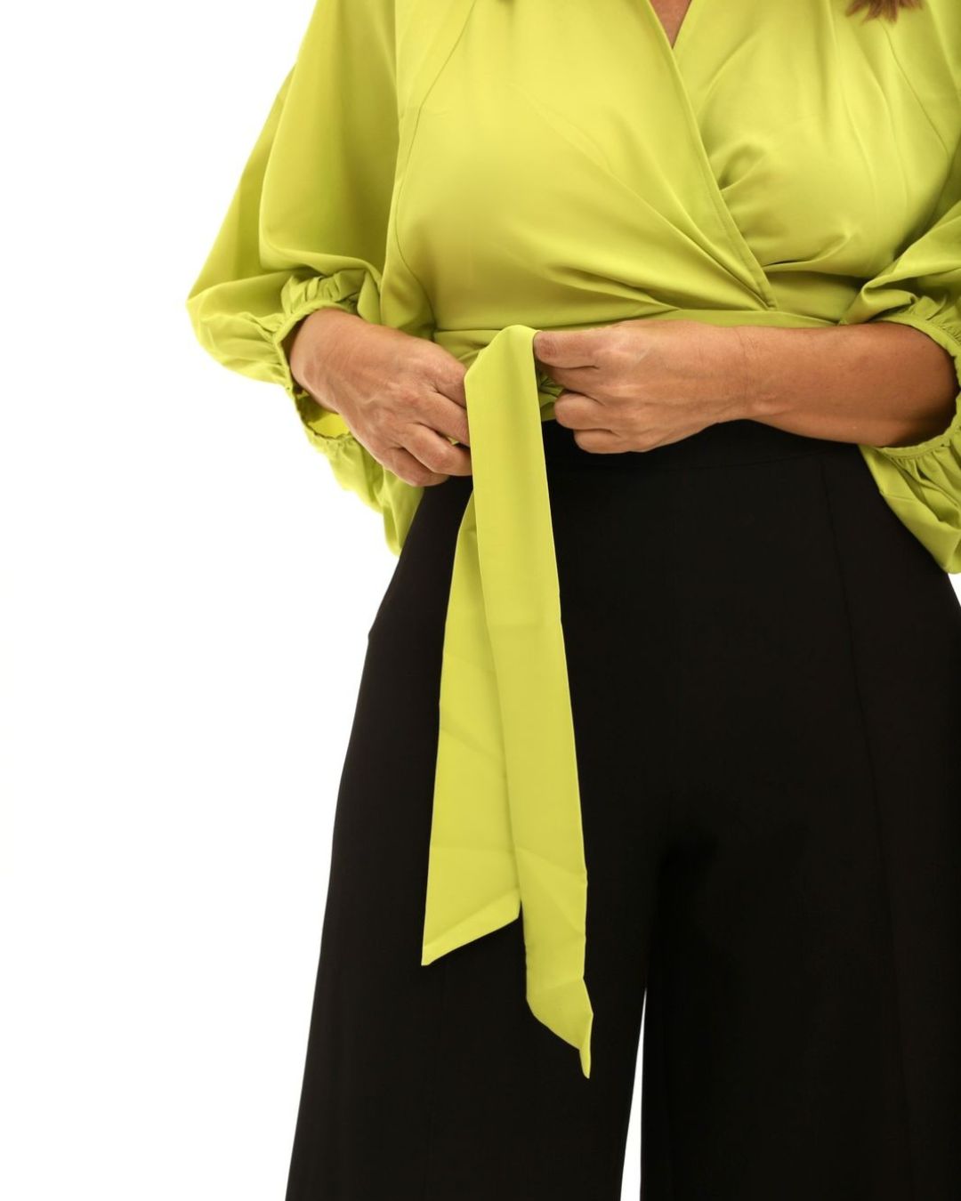 ALESSIO TOP IN LIME